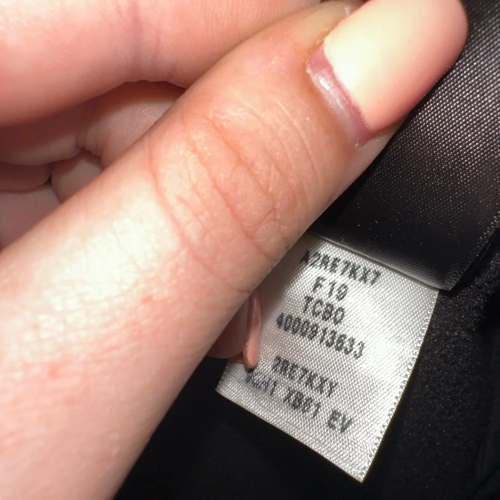 The North Face Black Performance Jacket wind wall Weather-Resistant XL fall